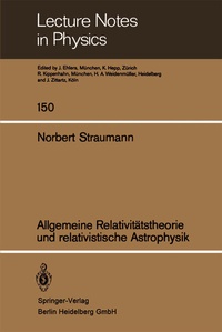 Abbildung von: Allgemeine Relativitätstheorie und relativistische Astrophysik - Springer