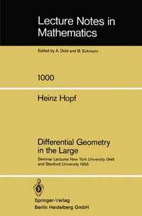 Abbildung von: Differential Geometry in the Large - Springer