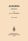 Cover: Algebra - Springer