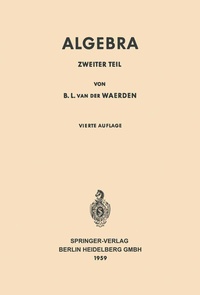 Abbildung von: Algebra - Springer