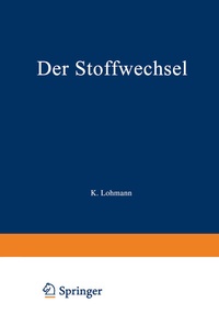 Enlarge image Cover: Der Stoffwechsel - Springer