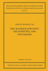 Abbildung von: Die Mathematischen Hilfsmittel des Physikers - Springer