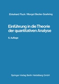 Cover: Einf&uuml;hrung in die Theorie der qualitativen Analyse - Steinkopff