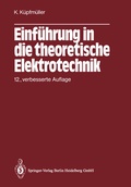 Cover: Einf&uuml;hrung in die theoretische Elektrotechnik - Springer