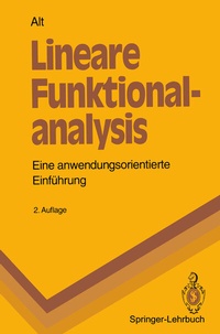 Abbildung von: Lineare Funktionalanalysis - Springer