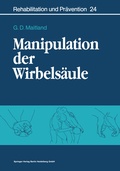 Cover: Manipulation der Wirbels&auml;ule - Springer
