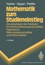 Cover: Mathematik zum Studieneinstieg - Springer