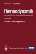 Cover: Thermodynamik. Grundlagen und technische Anwendungen - Springer