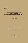 Cover: UEber den Anziehungsbereich eines Fixpunktes bei biholomorphen Abbildungen des Cn - Springer