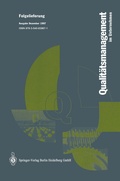 Cover: Qualit&auml;tsmanagement im Unternehmen - Springer