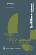 Cover: Qualit&auml;tsmanagement im Unternehmen - Springer