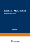 Cover: Praktische Mathematik I - Springer