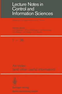 Abbildung von: An Index - Springer