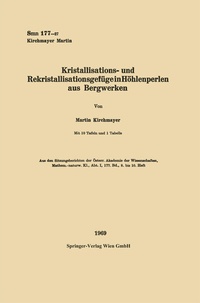 Abbildung von: Kristallisations- und Rekristallisationsgefüge in Höhlenperlen aus Bergwerken - Springer