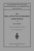 Cover: Die Relativit&auml;tstheorie Einsteins und Ihre Physikalischen Grundlagen - Springer