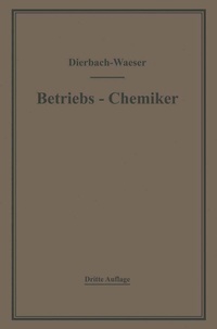 Abbildung von: Der Betriebs-Chemiker - Springer