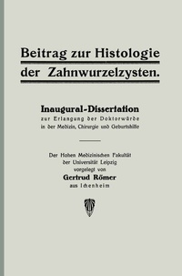 Abbildung von: Beitrag zur Histologie der Zahnwurzelzysten - Springer