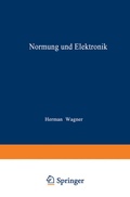 Cover: Normung und Elektrotechnik - Springer