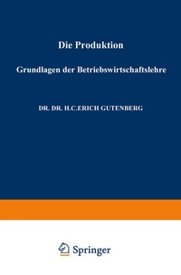 Abbildung von: Grundlagen der Betriebswirtschaftslehre - Springer