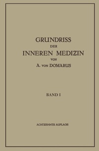 Abbildung von: Grundriß der Inneren Medizin - Springer
