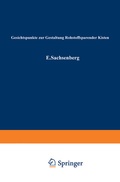 Cover: Gesichtspunkte zur Gestaltung Rohstoffsparender Kisten - Springer