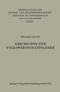 Cover: Geschichte der Volkswirtschaftslehre - Springer