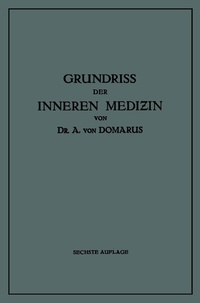 Abbildung von: Grundriss der Inneren Medizin - Springer