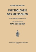Cover: Einfuehrung in die Physiologie des Menschen - Springer