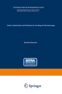 Abbildung von: Boden, Bodenfeuchte und Kleinklima als Grundlage für Bewässerungen - Springer