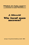 Cover: Wie lernt man morsen? - Springer