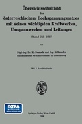 Cover: &Uuml;bersichtsschaltbild des &ouml;sterreichischen Hochspannungsnetzes mit seinen wichtigsten Kraftwerken, Umspannwerken und Leitungen - Springer