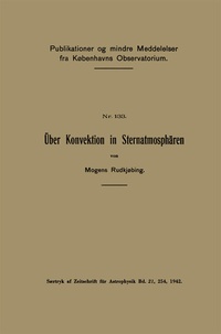 Abbildung von: Über Konvektion in Sternatmosphären - Springer