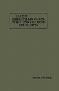 Cover: Lehrbuch der Ohren-, Nasen- und Kehlkopf-Krankheiten - J.F. Bergmann-Verlag