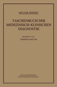 Abbildung von: Taschenbuch der Medizinisch-Klinischen Diagnostik - J.F. Bergmann-Verlag