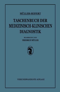 Abbildung von: Taschenbuch der Medizinisch Klinischen Diagnostik - J.F. Bergmann-Verlag