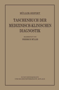 Abbildung von: Taschenbuch der Medizinisch Klinischen Diagnostik - J.F. Bergmann-Verlag