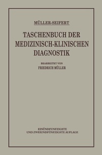 Abbildung von: Taschenbuch der Medizinisch-Klinischen Diagnostik - J.F. Bergmann-Verlag