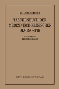 Abbildung von: Taschenbuch der Medizinisch-Klinischen Diagnostik - J.F. Bergmann-Verlag