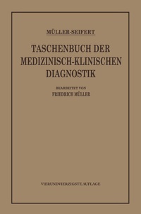 Abbildung von: Taschenbuch der medizinisch-klinischen Diagnostik - J.F. Bergmann-Verlag