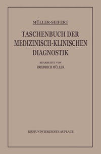 Abbildung von: Taschenbuch der medizinisch-klinischen Diagnostik - J.F. Bergmann-Verlag
