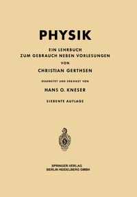 Enlarge image Cover: Physik - Springer