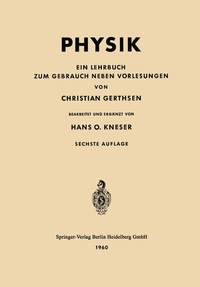 Enlarge image Cover: Physik - Springer