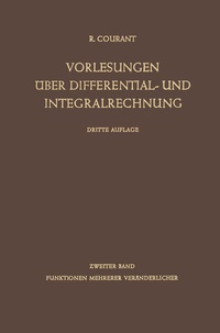 Abbildung von: Vorlesungen über Differential- und Integralrechnung - Springer