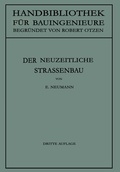 Cover: Der neuzeitliche Stra&szlig;enbau - Springer