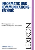 Cover: Lexikon Informatik und Kommunikationstechnik - Springer