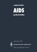 Cover: AIDS und die Vorstadien - Springer