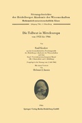 Cover: Die Tollwut in Mitteleuropa von 1953 bis 1966 - Springer