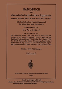 Abbildung von: Handbuch der chemisch-technischen Apparate maschinellen Hilfsmittel und Werkstoffe - Springer