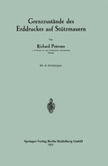 Cover: Grenzzust&auml;nde des Erddruckes auf St&uuml;tzmauern - Springer