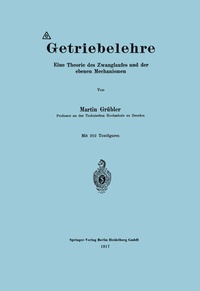 Abbildung von: Getriebelehre - Springer
